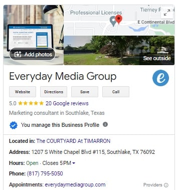 Google Business Profile Management