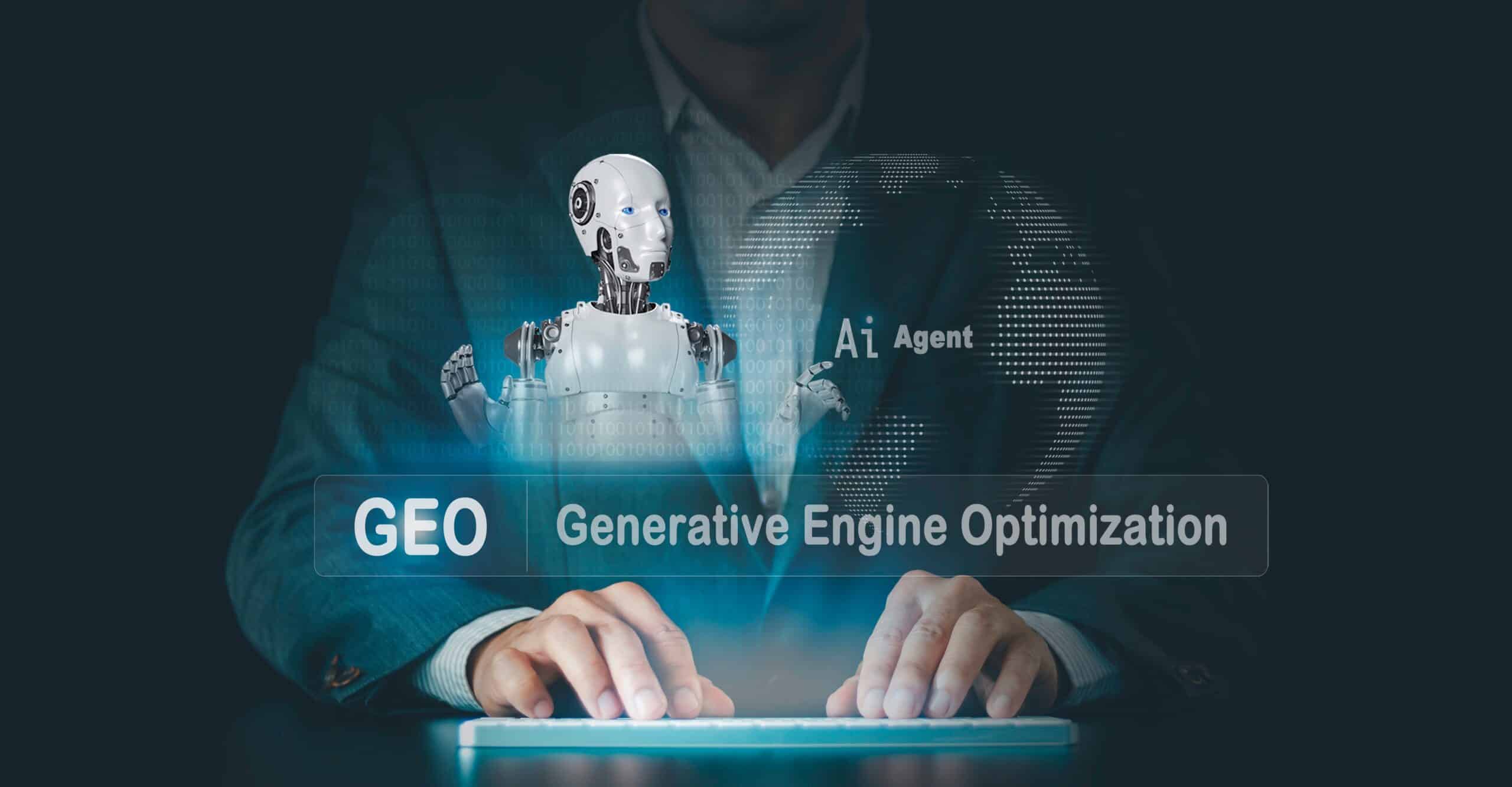 Real estate investor using generative SEO tools in 2025