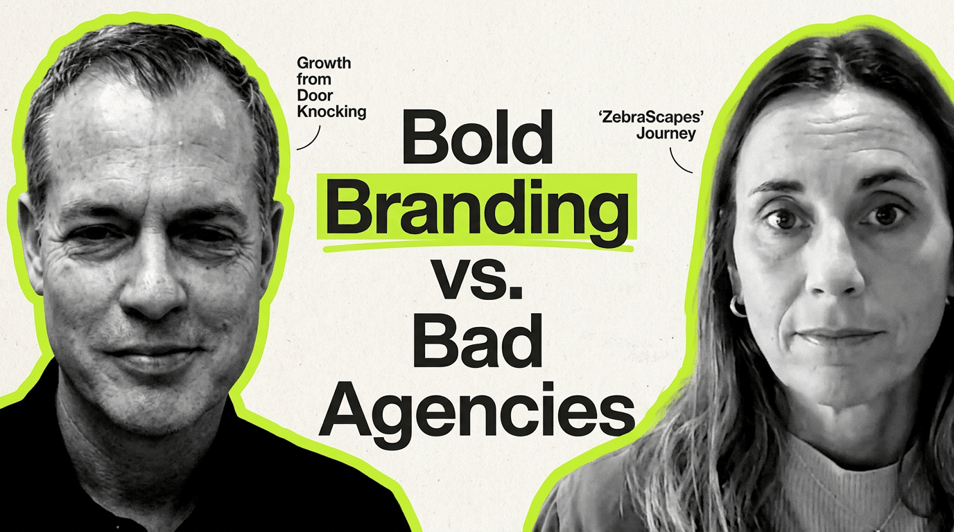 Podcast: How Zebra Trucks and Bold Branding Built a Landscaping Business