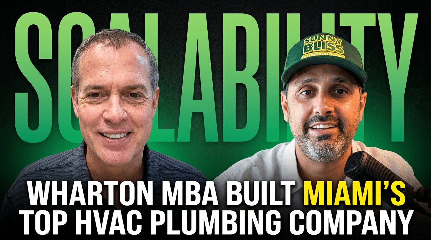 Podcast: How Mehdi Khachani Built Sunny Bliss Plumbing and Air Into Miami’s Most Data-Driven Home Service Company