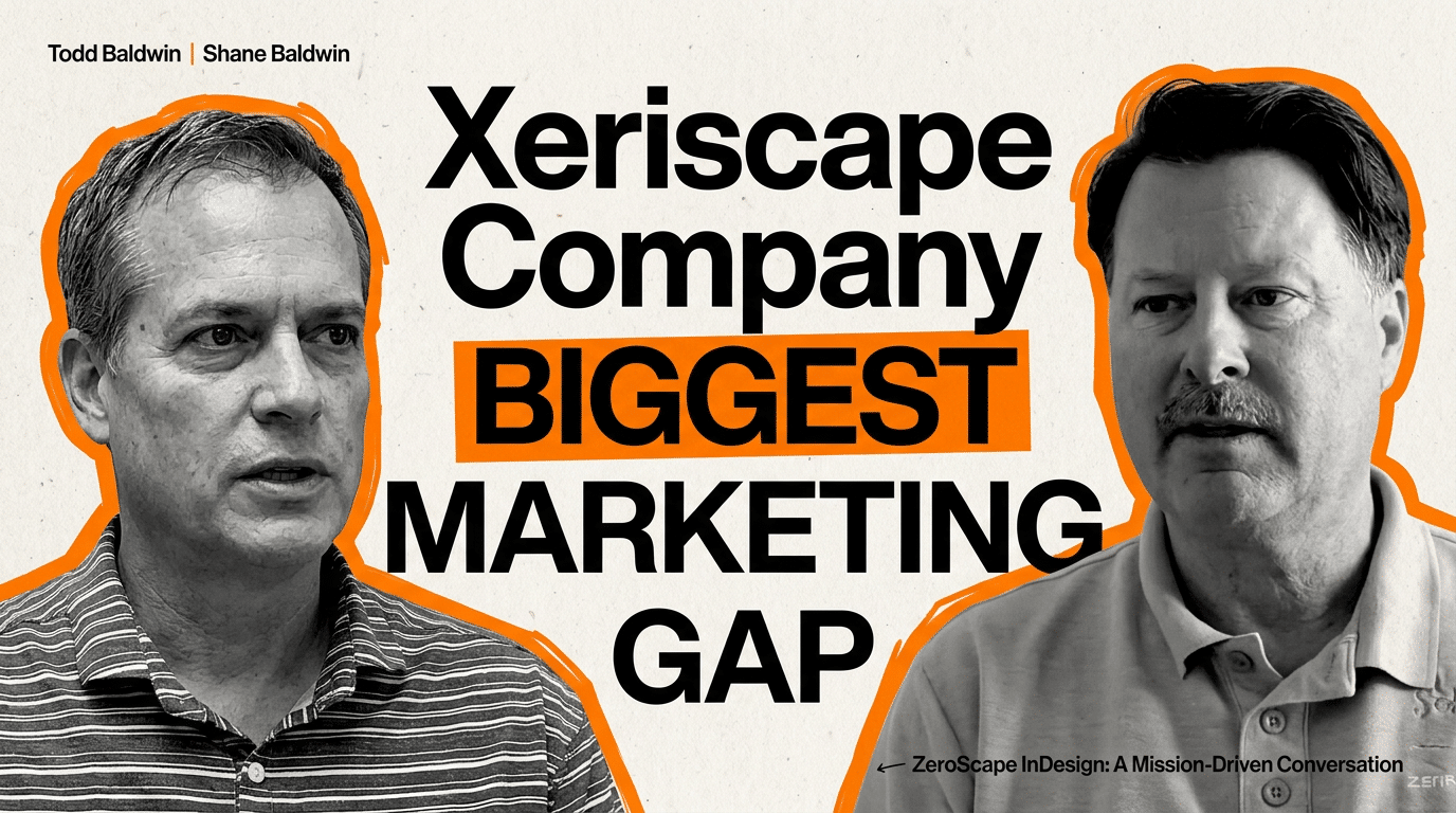 xeriscape company biggest marketing gap