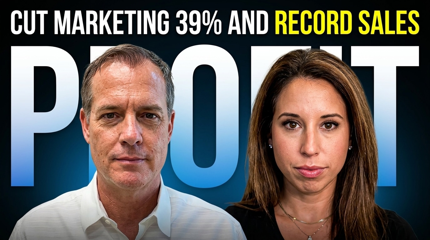 Cut Marketing 39% and Had a Record Sales Day