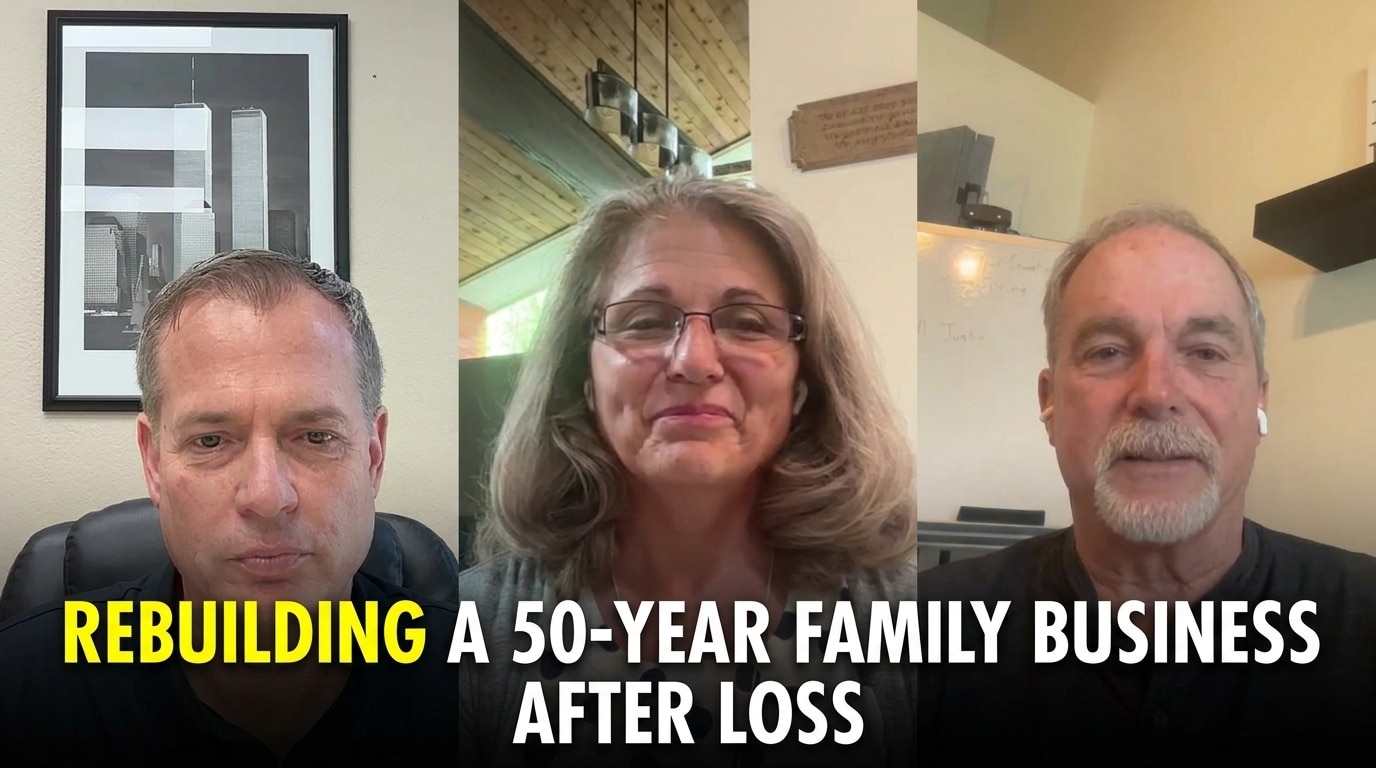 Grief, Growth, and a 50-Year Family Business: Transition Lessons From Lisa Farley and Dean Wilkinson of Accurate Door