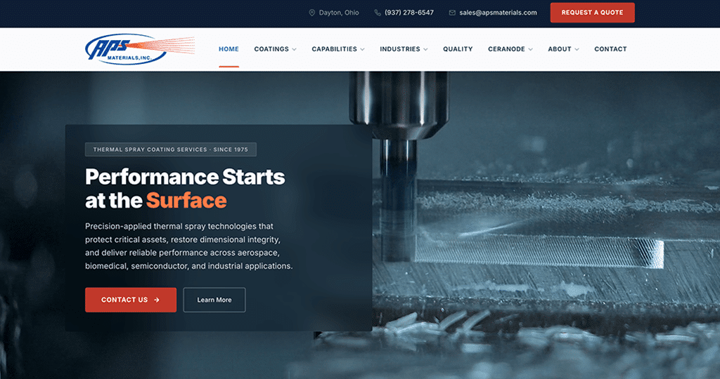 Thermal Spray Coating Services