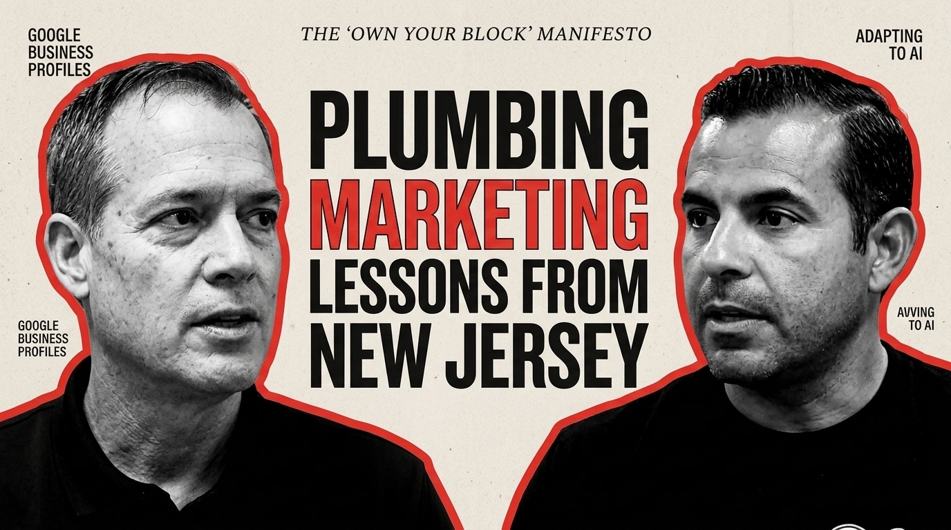 Built Backwards From the Brand: Plumbing Marketing Lessons From Michael Marvin and Lucas Jones of Smiley Drain
