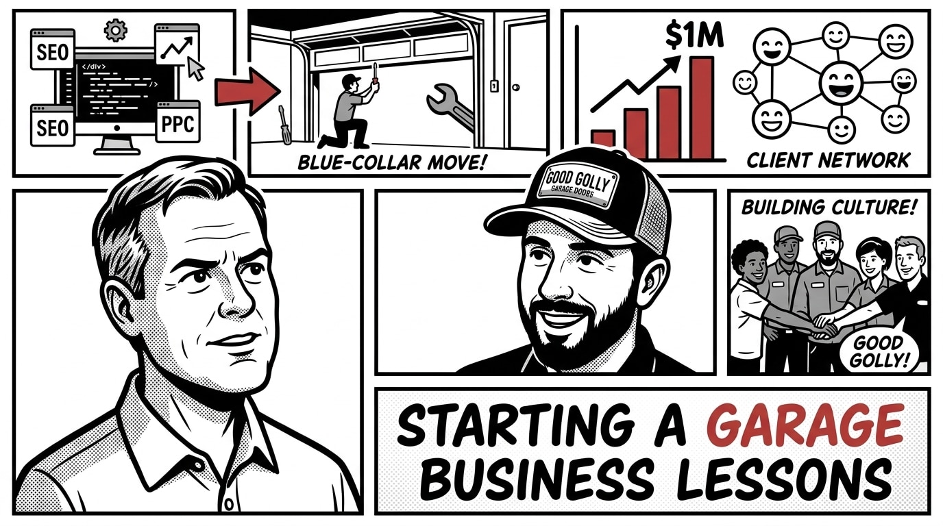 From Agency C-Suite to the Operator's Chair: Starting a Garage Door Business Lessons From Mike Venidis